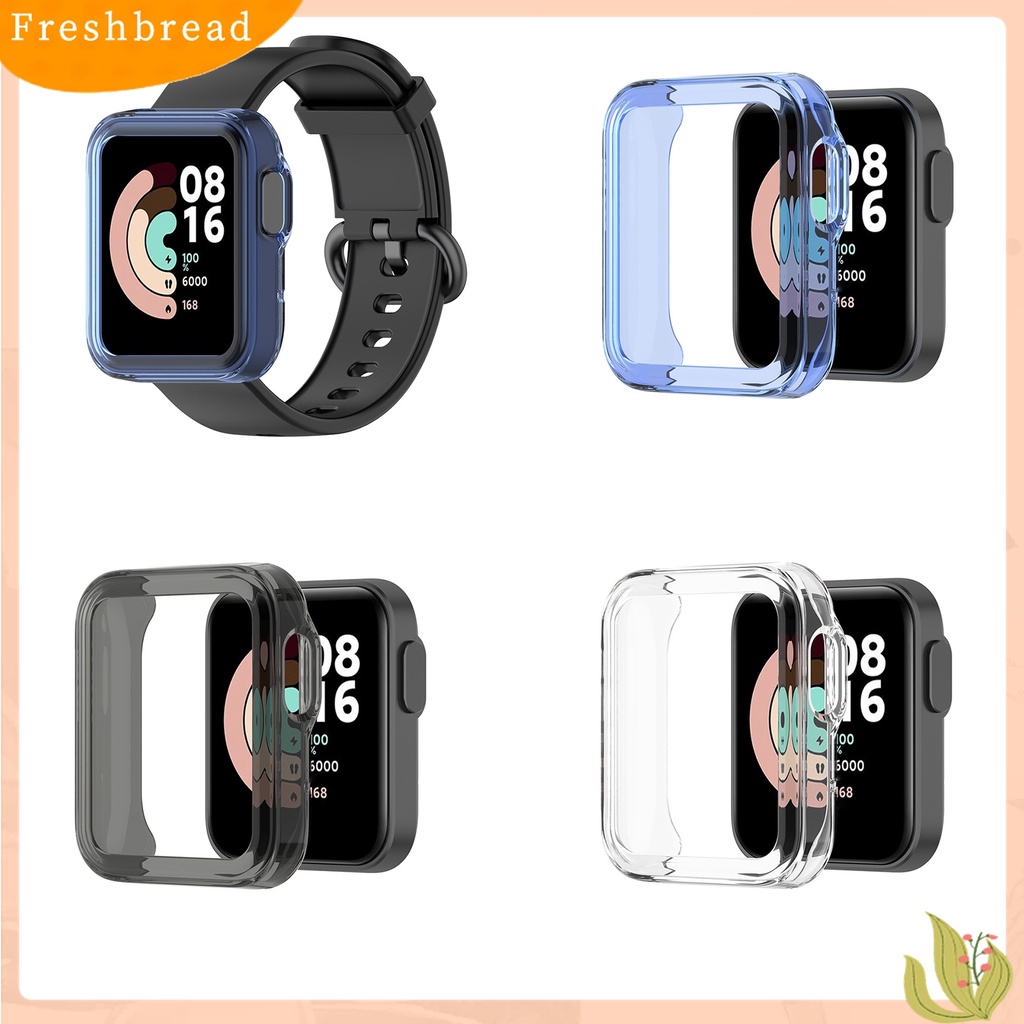 Terlaris Portable Transparent Shockproof TPU Smart Watch Screen Protector Protective Cover for Xiaomi Mi/Redmi Watch Lite