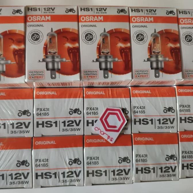LAMPU MOTOR HS1 H4 OSRAM 35/35 WATT ORIGINAL rodam45 Murah