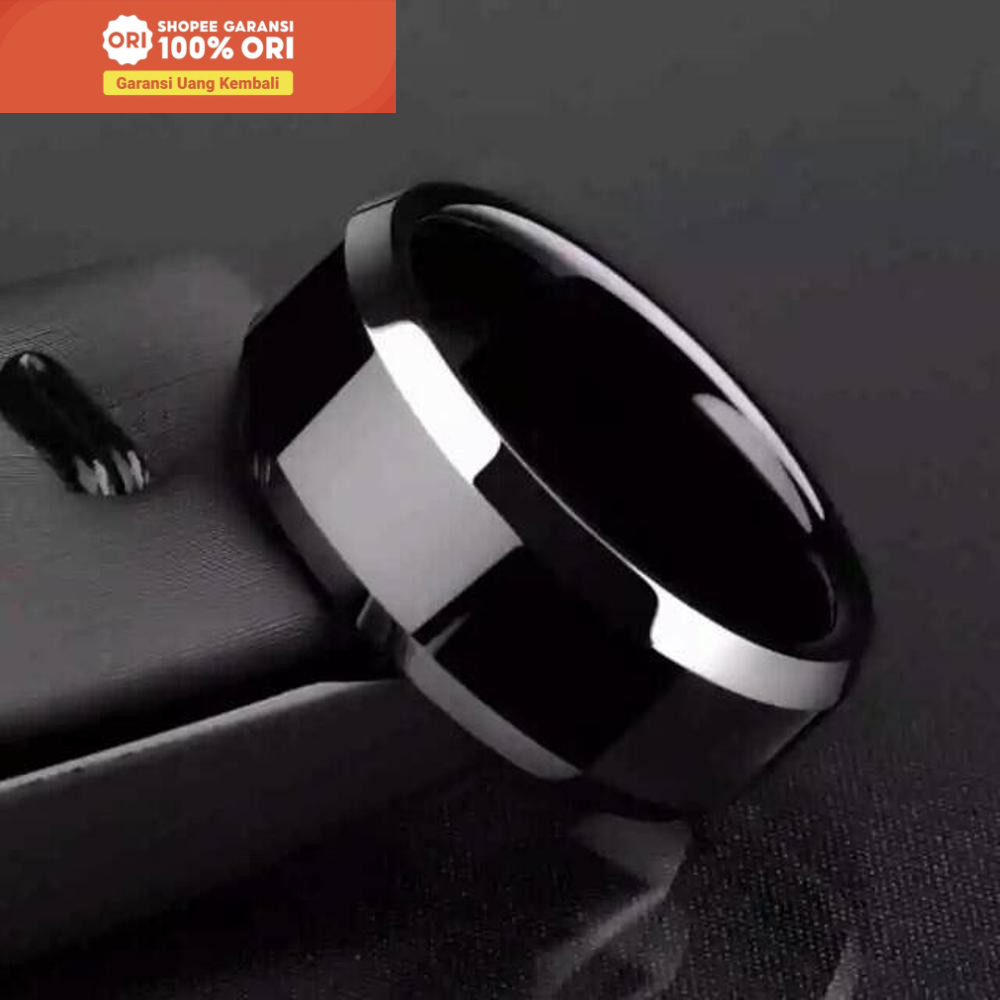 [Bayar di Tempat] CINCIN BLACK TITANIUM