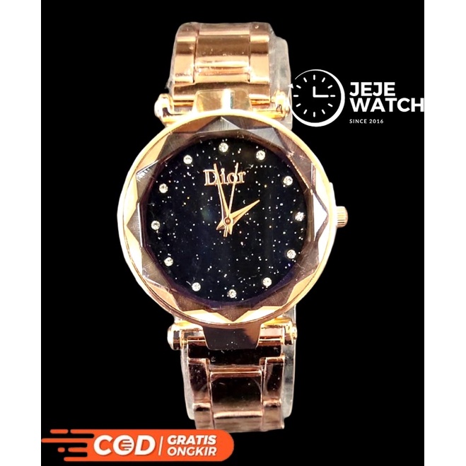 jam tangan rantai PERMATA WANITA GOLD