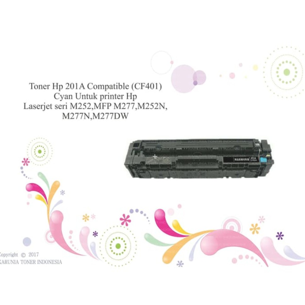 Toner Cartridge HP CF400A CF401A CF402A CF403A 201A