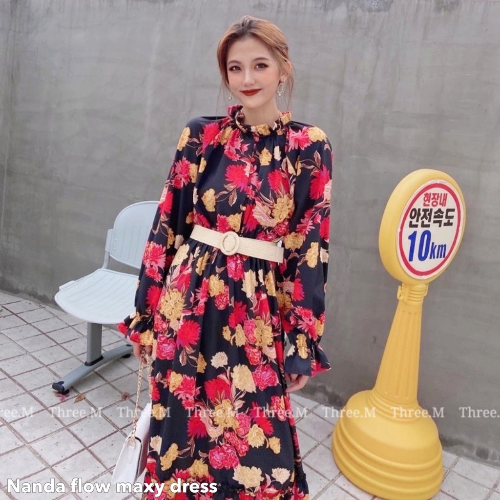 Nanda flow maxy dress -Thejanclothes