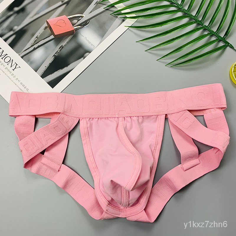 New Style Mens Sexy Briefs Multi Elastic Belt Hip Lifting Mens Underwear Comfortable Man Sexy Panty