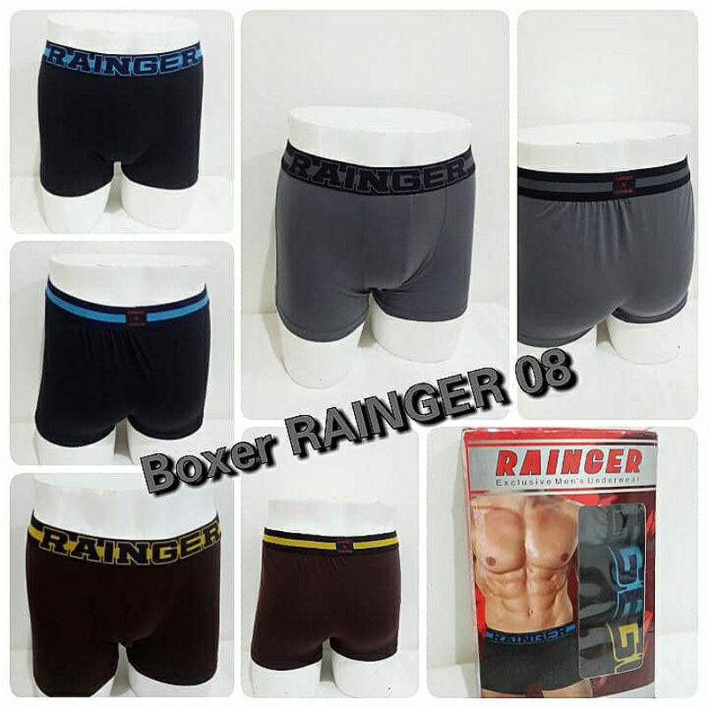 Celana Dalam Pria (1 Box Isi 3 Pcs) / Celana Dalam Boxer Pria Dewasa / Cd Sempak Boxer Pria