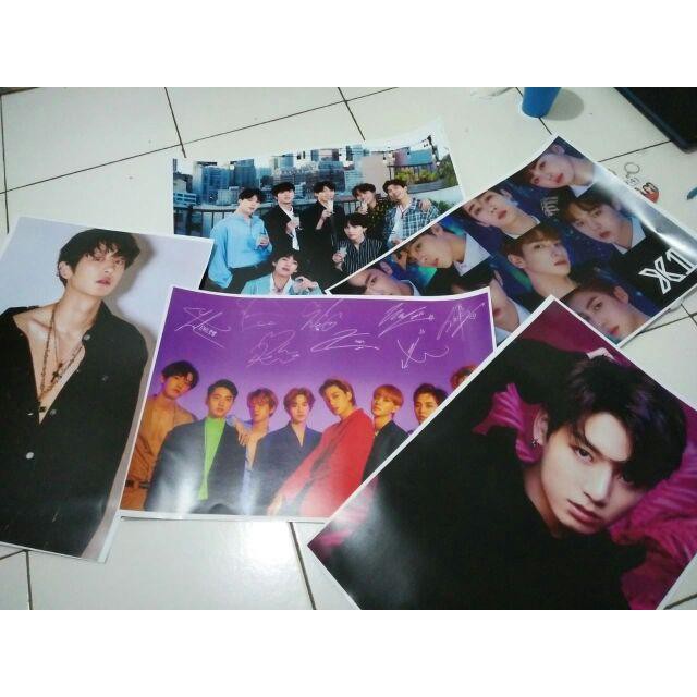 Poster Anime KPOP Pemain Bola Idol Murah Bebas Custom-1