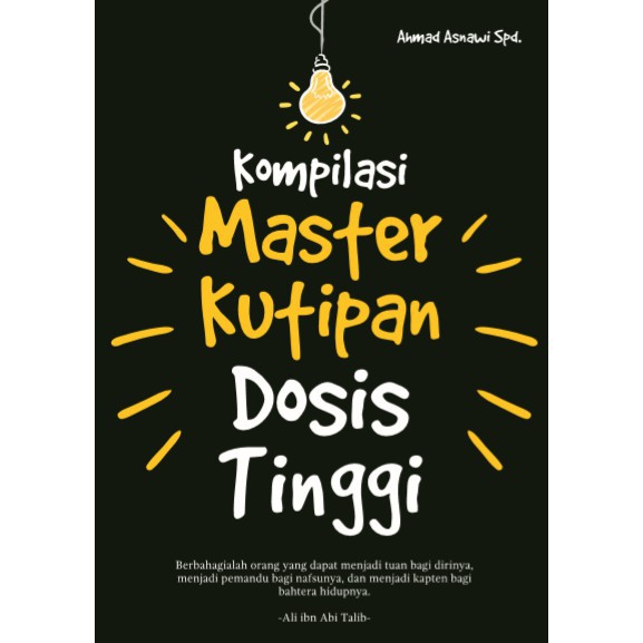BUKU INSPIRASI TERLARIS : Kompilasi Master Kutipan Dosis Tinggi - BUKUMURAH-1