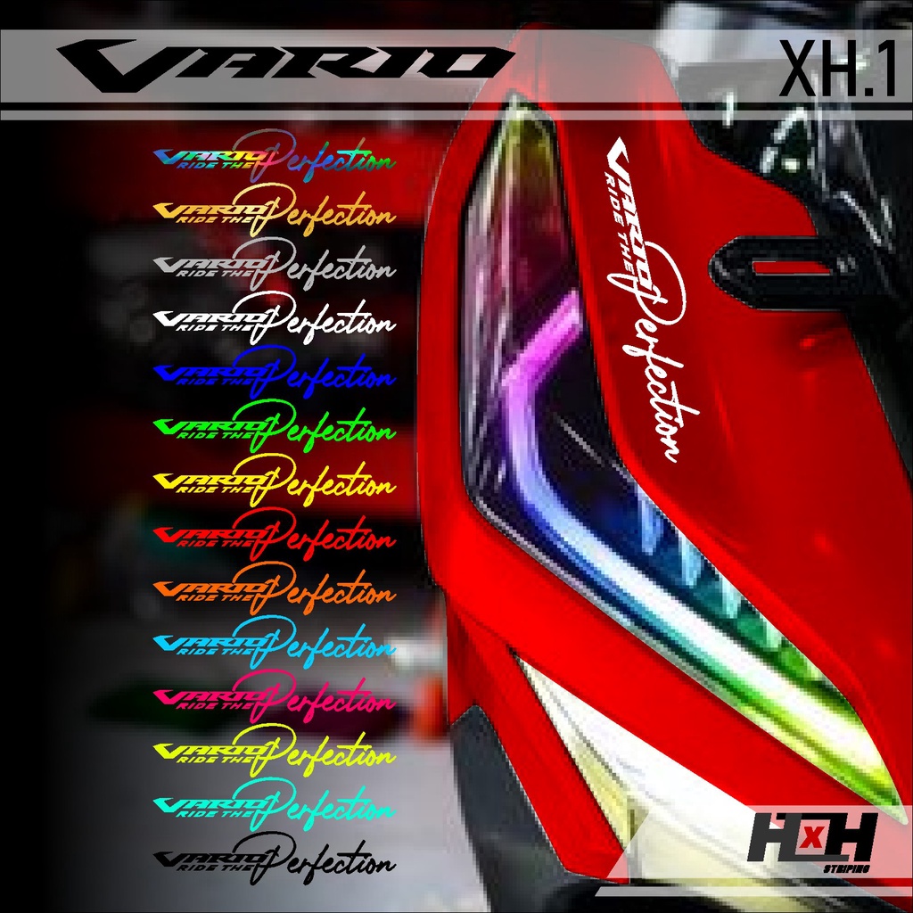 Jual Cutting Sticker VARIO - Stiker Lis Variasi Motor Honda Vario