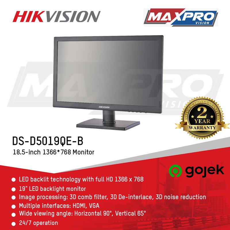 DS-D5019QE-B - HIKVISION MONITOR
