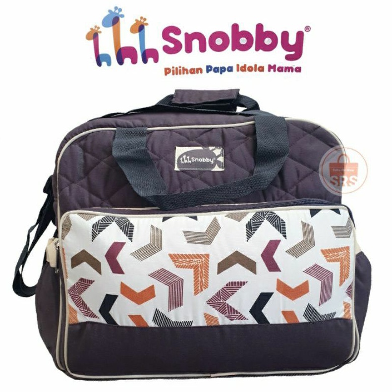 Snobby Tas Bayi Besar Artsy Series Saku Print | Tas Bayi Jumbo | SNOBBY TAS BAYI BESAR TPT5871