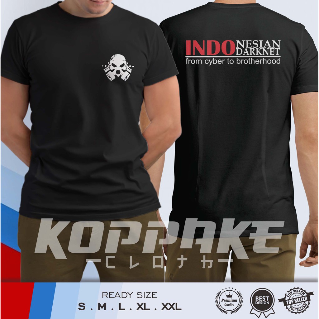 Jual Kaos Indonesian Darknet Cyber Baju Distro Shopee Indonesia 4595