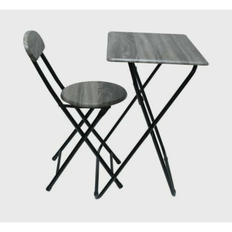 SOLEIL SET KURSI &amp; MEJA TERAS LIPAT/ACE PERSONAL FOLDING 1 TABLE/ACE KURSI SET  BELAJAR LIPAT