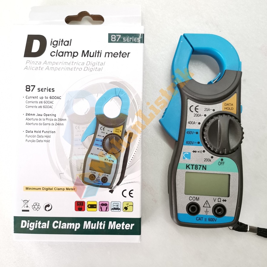 Tang Amper KT87N - Digital Clamp Multimeter - Tang Amper Digital