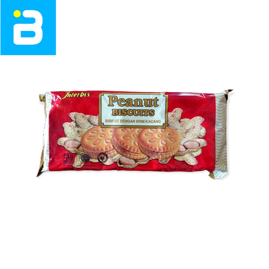 

Interbis Peanut Biscuit 160 G