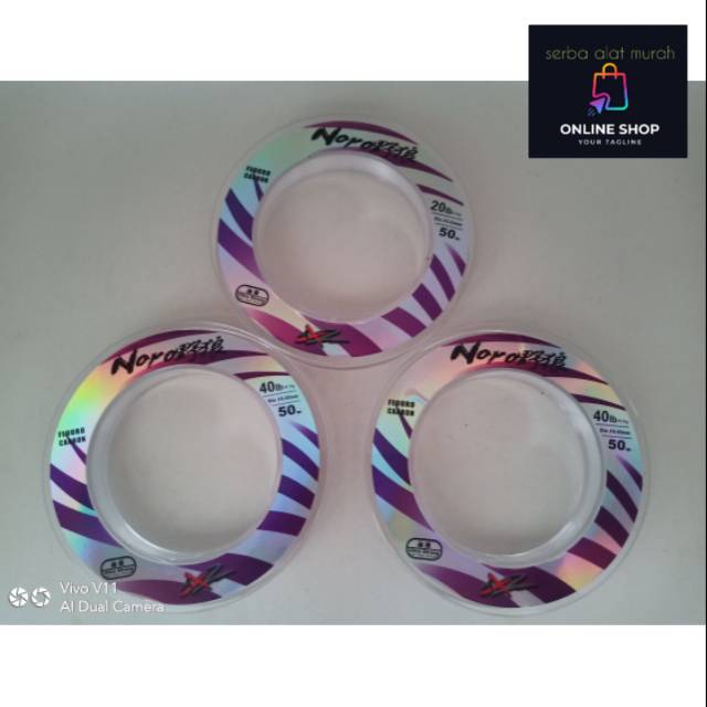 New Senar mono leader AXZ fluro carbon 100% leader pancing leaders senar leader kuat