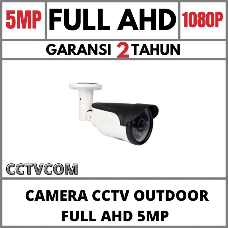 PAKET CCTV AHD 8 CHANNEL 6 CAMERA 5MP 1080P KOMPLIT TINGGAL PASANG CCTVMURAH