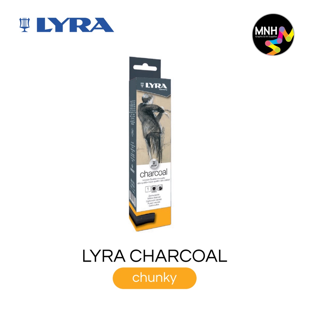 

Lyra Charcoal Chunky 1pc Cardboard Box