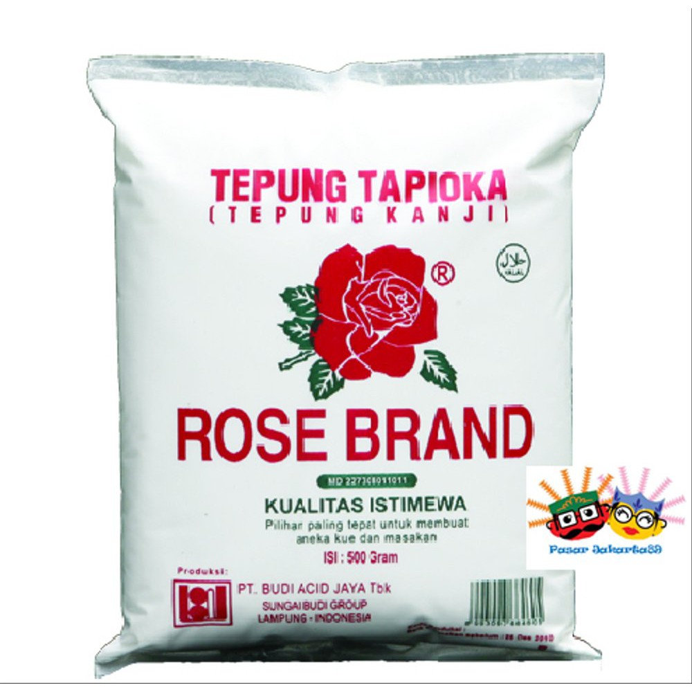 

Rose Brand Tepung Tapioka Tepung Kanji 500 Gram