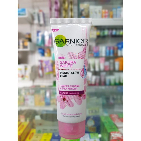 Garnier Sakura White Cleanser 50 ml / Sabun Wajah / Sabun Wajah Garnier