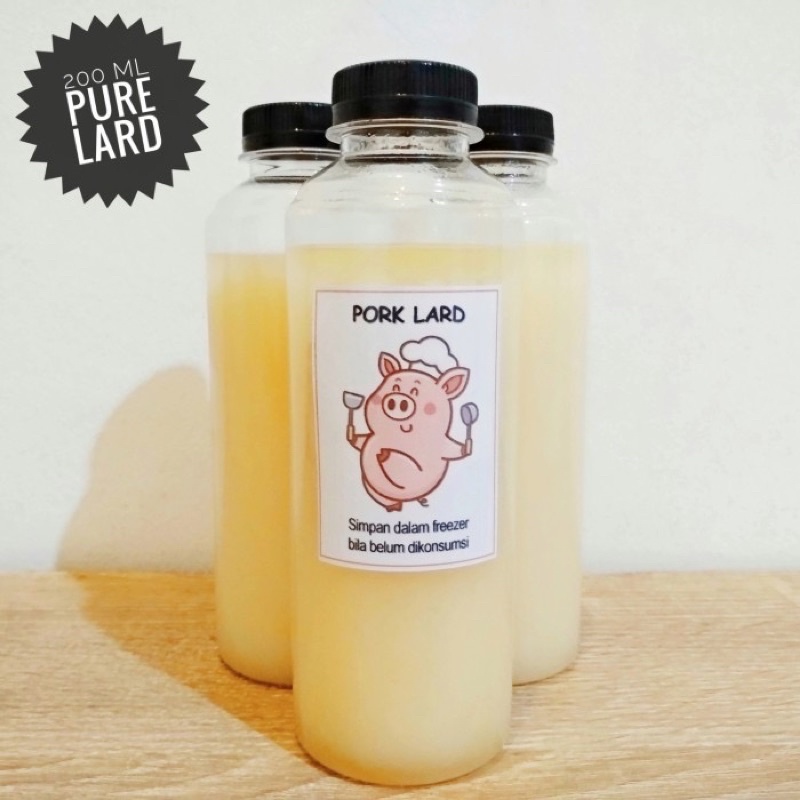 

Pure Pork Lard / Minyak Babi Murni