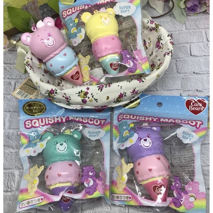Soft And SlowRise Squishy CARE BEAR ICECREAM BY NIC