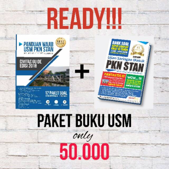 PAKET BUKU USM PKN STAN 2018 CIVITAS+ADZKIA
