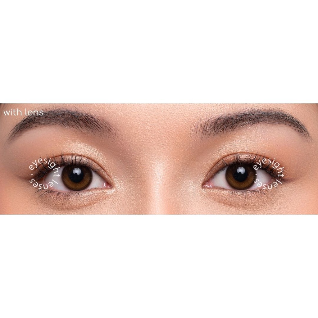 [CLEARANCE] EYESIGHT LENSES Softlens Princess Moonlight Brown (1pc/sebelah)