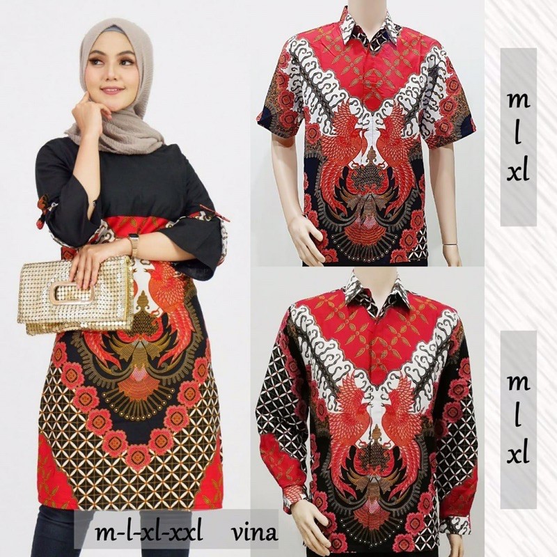 BATIK TUNIK / DRES BATIK / BATIK COUPLE / BATIK MURAH / BATIK SARIMBIT / BAJU COUPLE #LAKSITABATIK