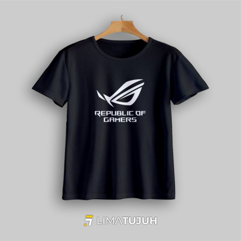 Kaos Anak ROG Gaming ( 1 - 12 Tahun ) Premium