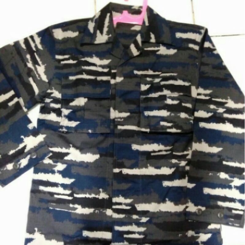 BAJU PDL TNI AL / baju pdl layar kri