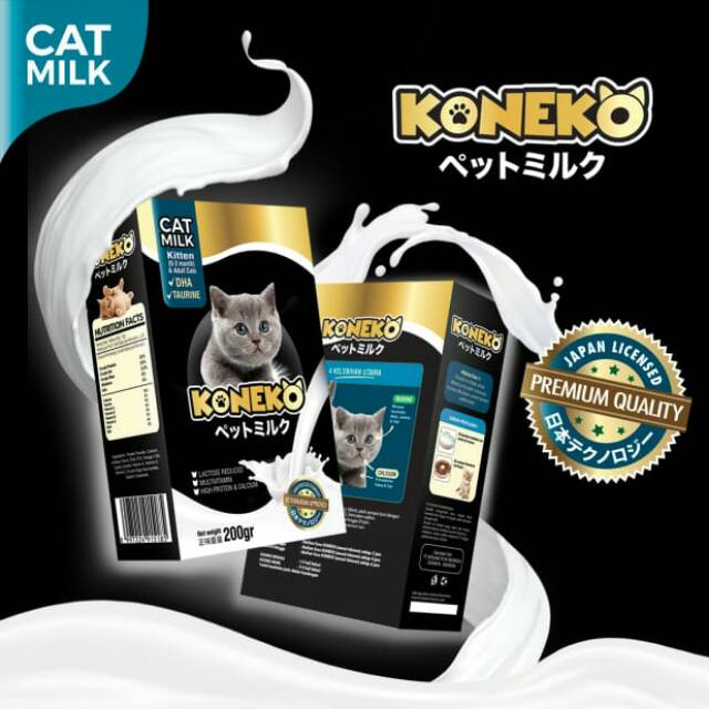 Susu Kucing | Koneko Cat Milk | Japan | 20gr Kemasan Sachet