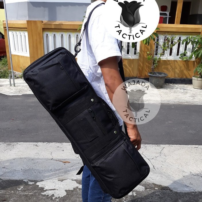 Tas Senapan 80 cm Isi 2 Unit Gun Bag Tas Senjata TNI POLRI