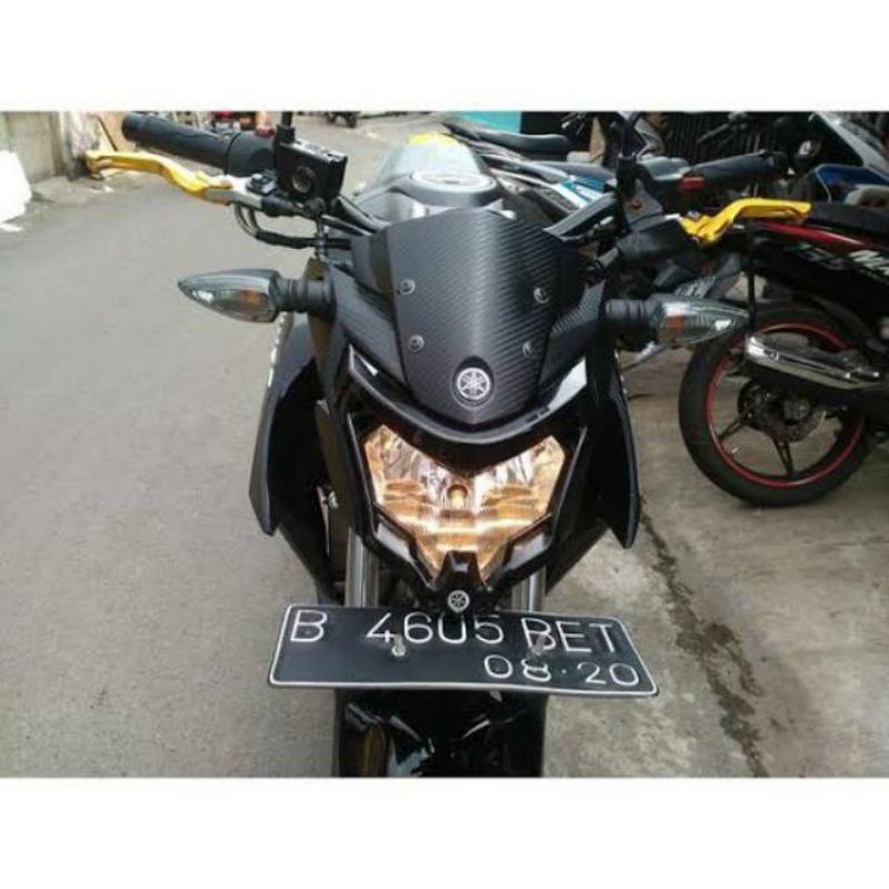 Lis Lampu Vixion Old NVL - New NVA, topeng lampu utama bahan plastik tebal