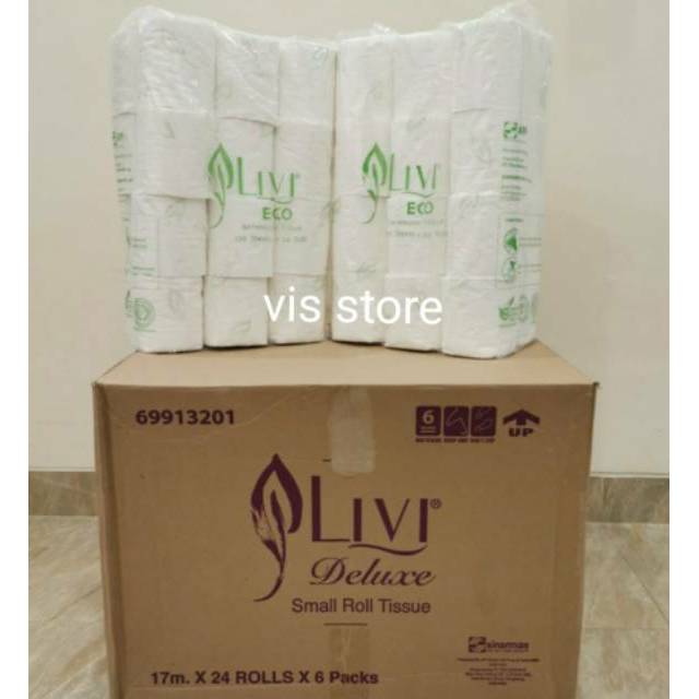 Tissue Livi Roll Embossed isi 24 rolls