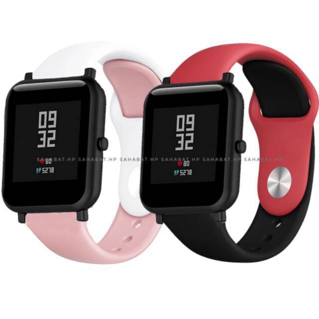 Strap Amazfit Bip Lite Youth Silikon Gelang  Karet  20mm 