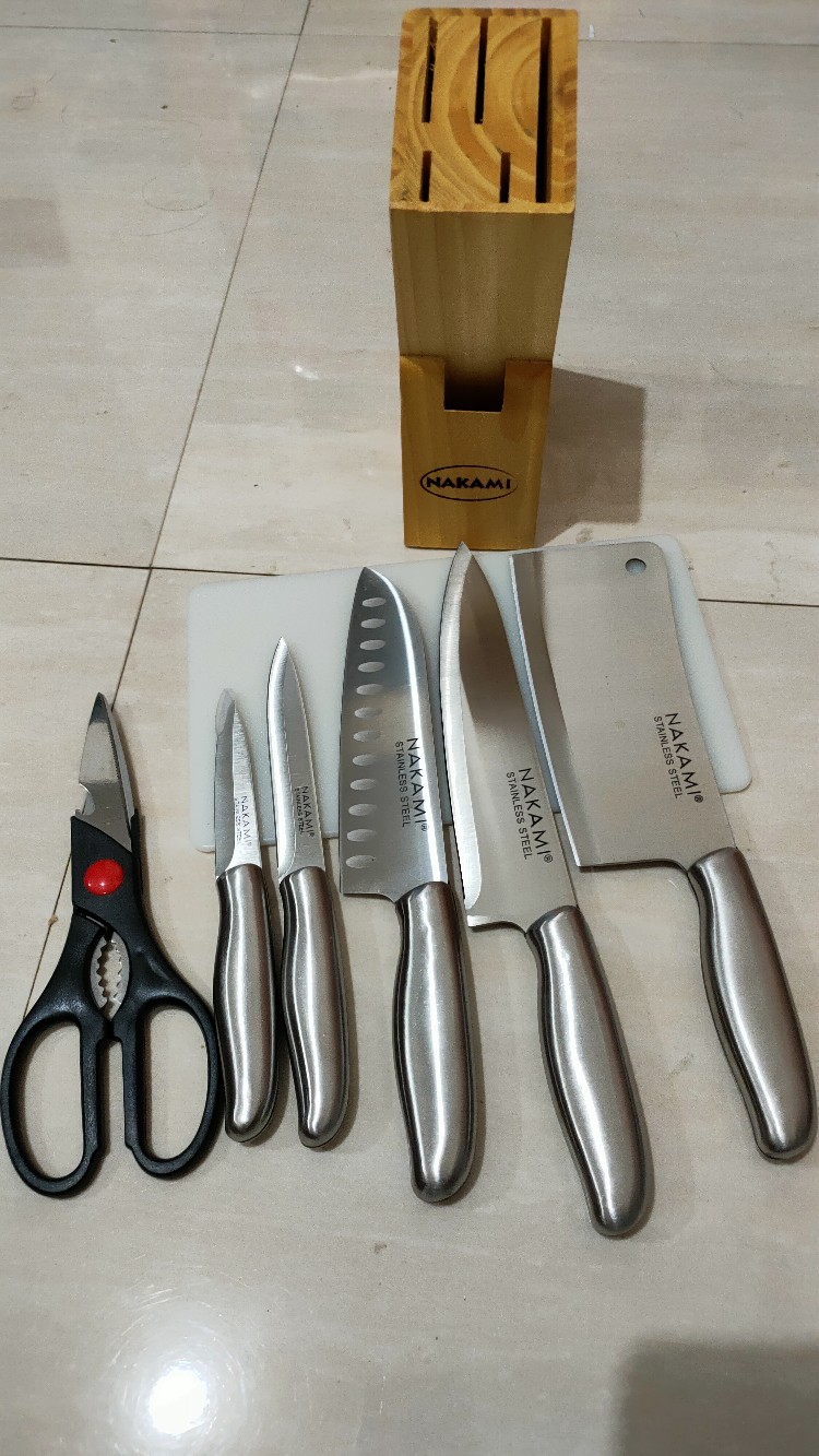 Nakami Ks668 Pisau Set Stainles