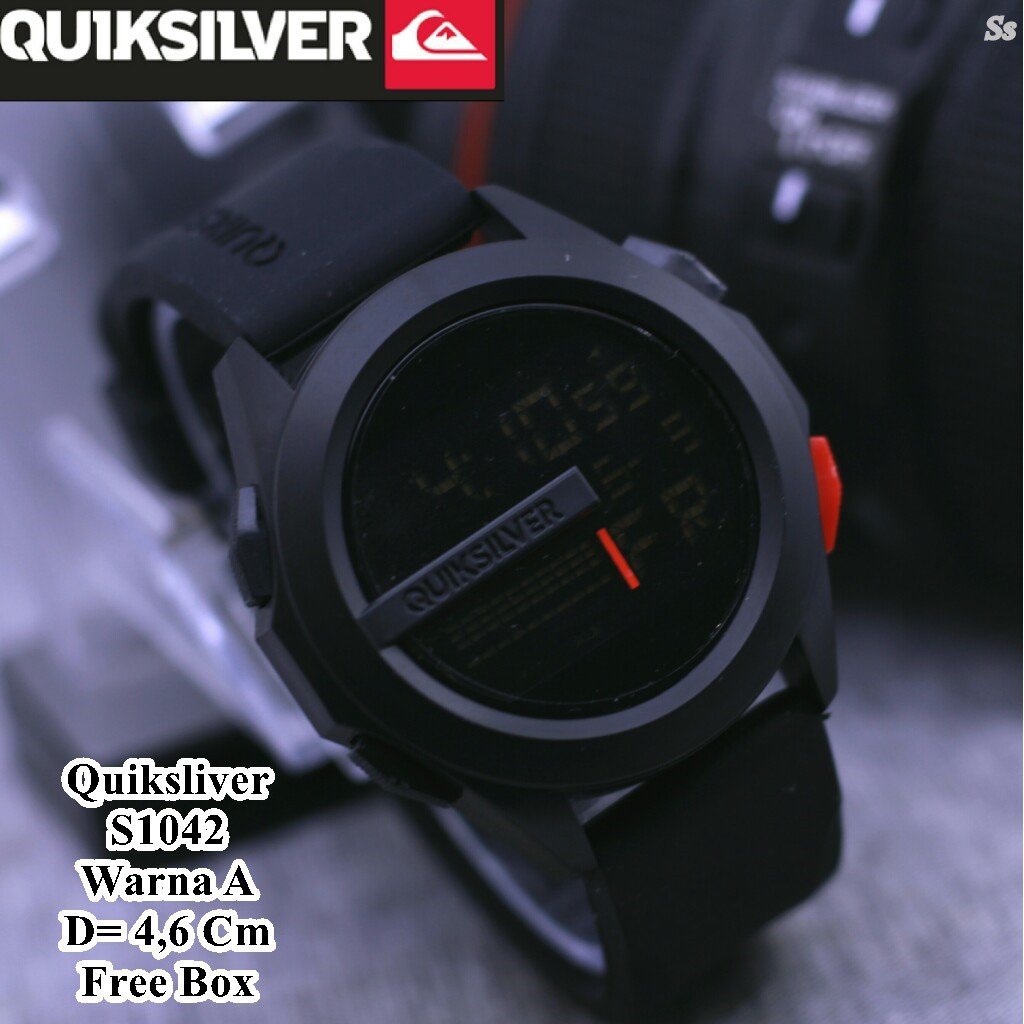 Original Jam Tangan Pria Quiksilver Digital Ocean Premium Kekinian