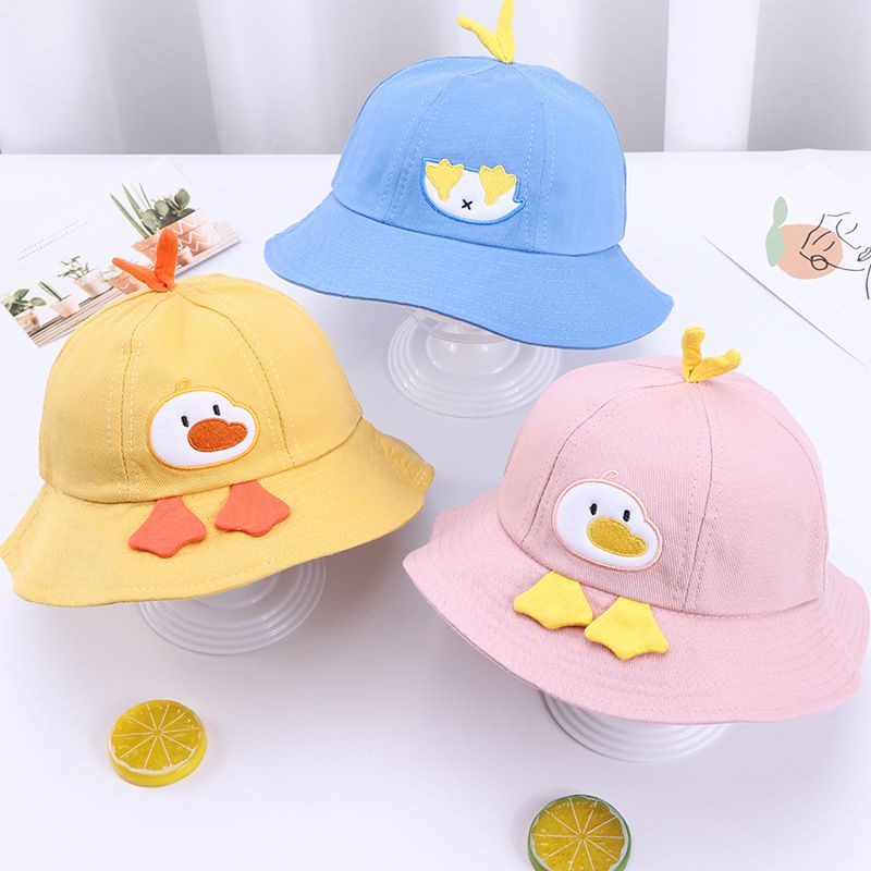 Topi Bucket hat bayi Bebek Quack lucu import