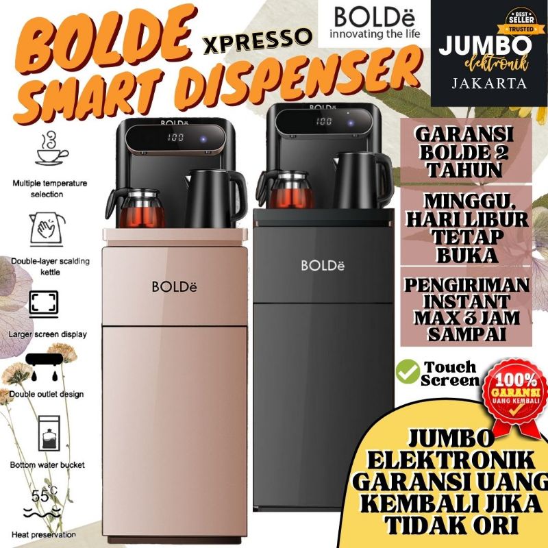 [READY STOCK] Bolde Smart Dispenser Xpresso Espresso Bolde Dispenser Galon Bawah Low Watt Bolde Dispenser Touchscreen Dispenser Air Galon Bawah Dispenser Galon Elektrik Panas Dingin Dispenser Galon Di Bawah Dispenser Viral Dispenser