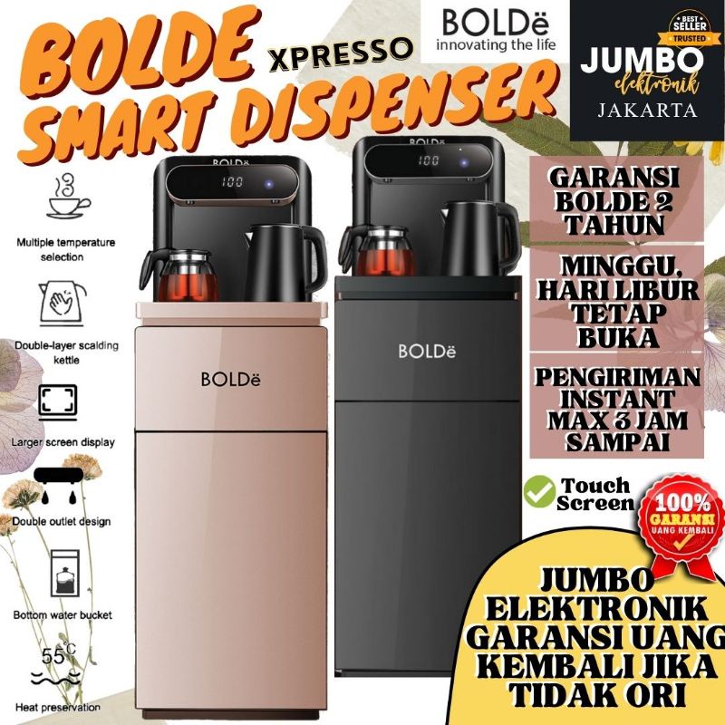 [READY STOCK] Bolde Smart Dispenser Xpresso Espresso Bolde Dispenser Galon Bawah Low Watt Bolde Disp