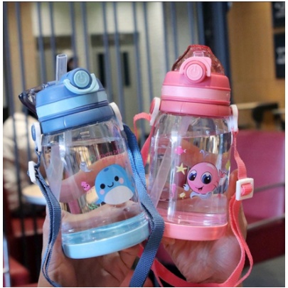 BOTOL MINUM ANAK SEKOLAH KARAKTER LUCU MOTIF 550ML