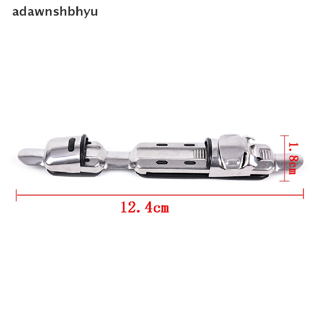 [adawnshbhyu] Joran Pancing stainles steel Roda Dudukan Tiang deck Tongkat Klip reel fitted deck seat