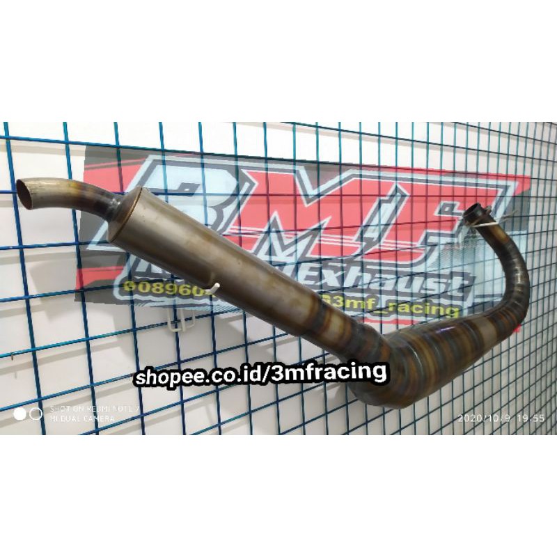 Knalpot RX KING RX SPECIAL Kolong Cobra Plat Karat
