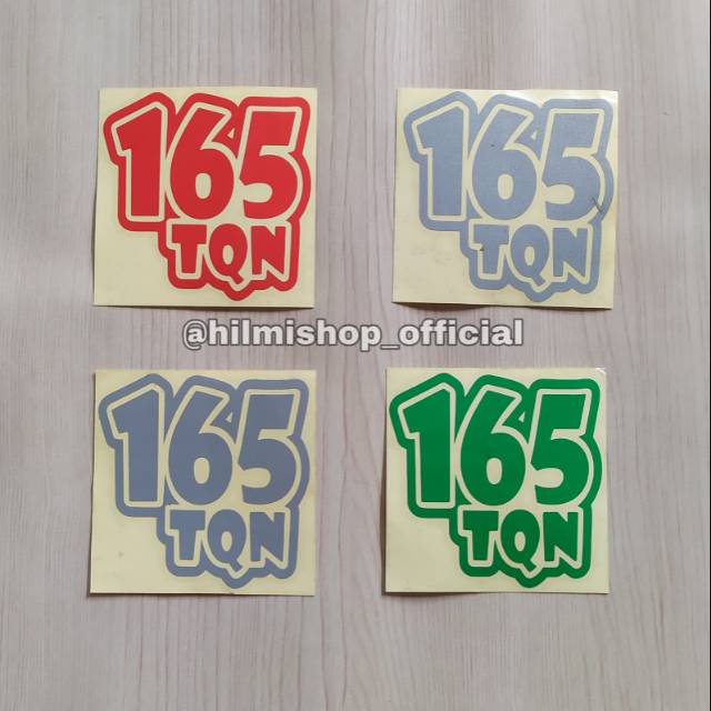 Stiker 165 TQN