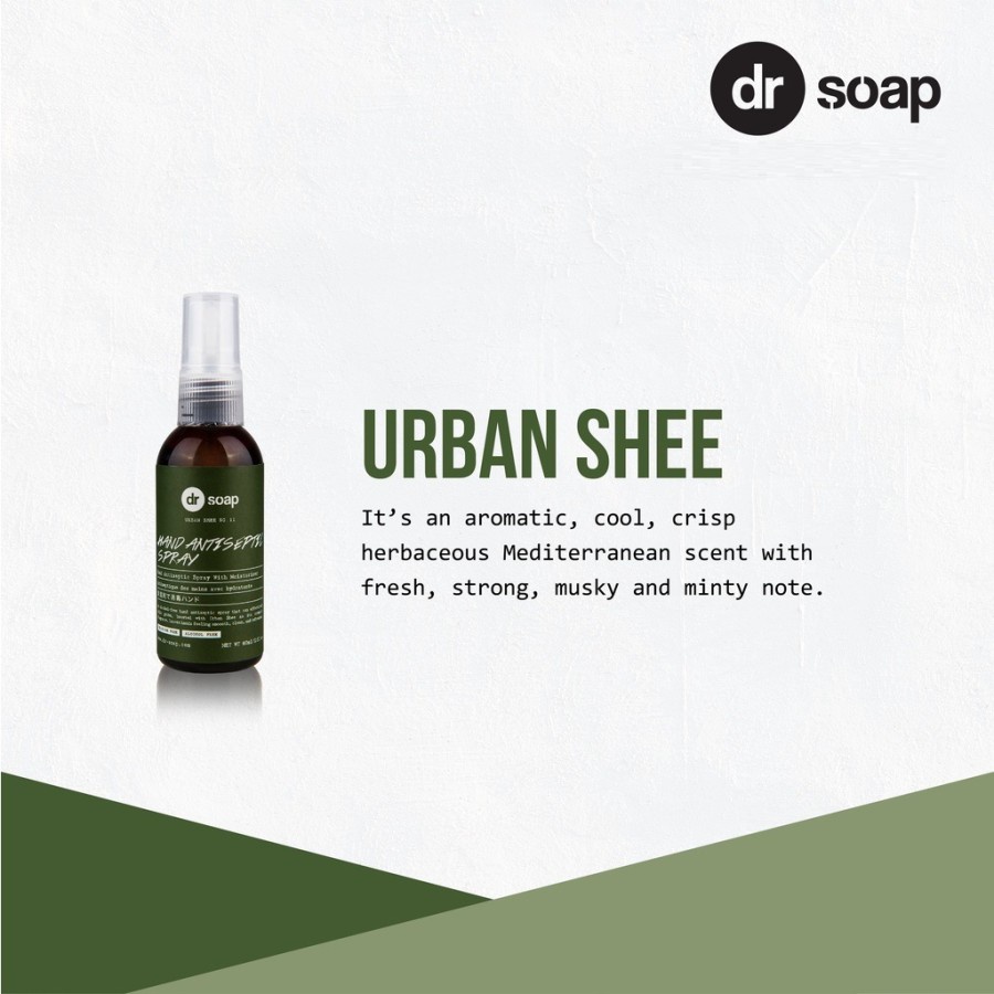 DR.SOAP Hand Antiseptic Spray Urban Shee 230ml