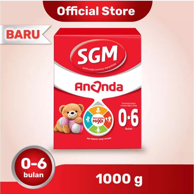 SGM Ananda 1 Susu Formula Box - 1000gr
