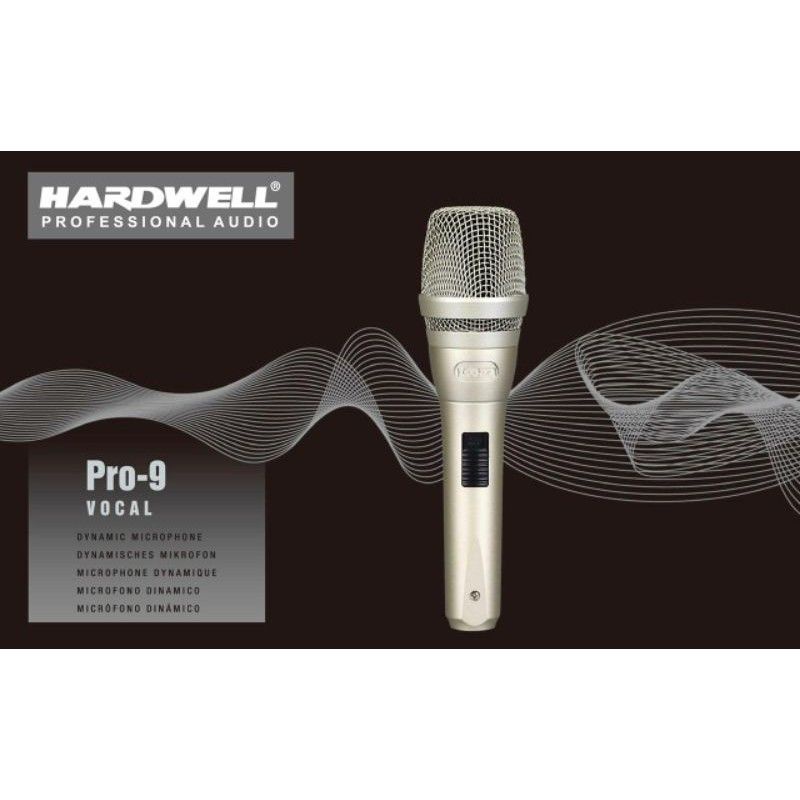 Mic kabel Hardwell PRO 9/ PRO 8 /ZR 8 microphone Original Asli