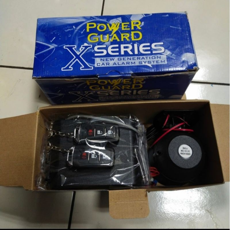 alarm power guard x series