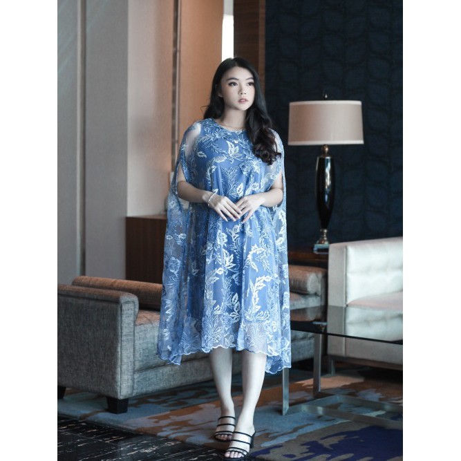 DRESS PESTA BRUKAT DAN TILE - LUCIA KAFTAN DRESS