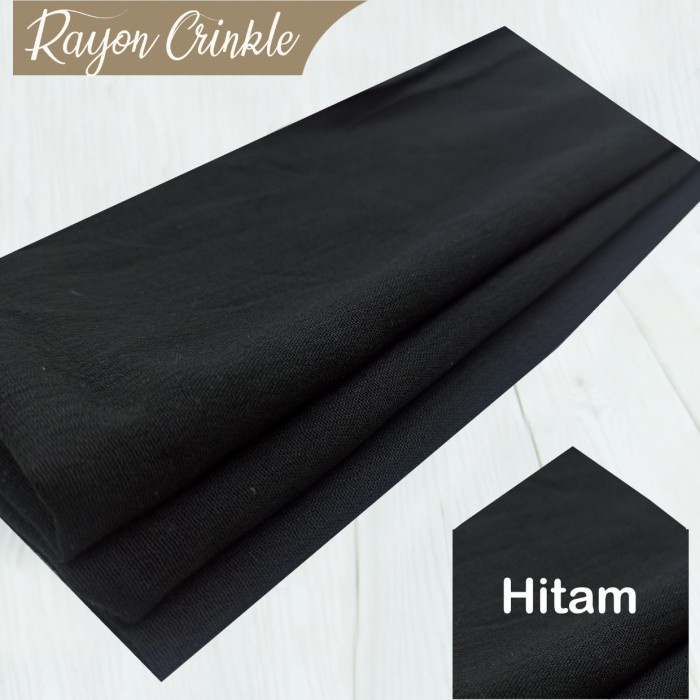 TERBARU      Multi kain rayon viscose crinkle polos lebar 135-140cm