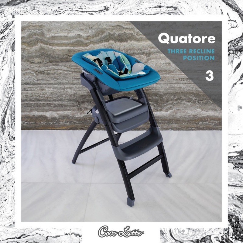 Cocolatte Highchair Quatore 4 in 1 - Kursi makan anak